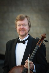 Colin Ryan, cello Photo: Edmonton Symphony Orchestra