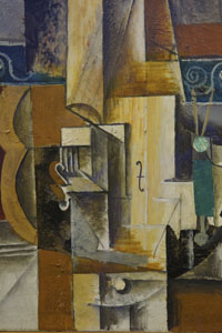 Picasso - Violin and guitar (c. 1912)